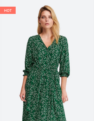Basic Dress Green